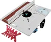 Sada 2 Router Table Insert Plate hliníkové slitiny dřeva Náhled obrázku produktu 1
