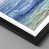 Gerahmtes Poster - Schwarzer Rahmen - Meer Welle Möwe - Produktbild-Vorschau 2