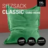 Lumaland Sitzsack Classic XXL, Ciemny Zielony, Tkanina, Podgląd zdjęcia produktu 2