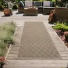 Robuster In- und Outdoorteppich mit Rautenmuster Produktbild-Vorschau 1