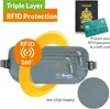 Boxiki Reise Geldgürtel, RFID-Block, für Pass, Brieftasche, Produktbild-Vorschau 3
