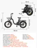 Bicicletta elettrica SucceBuy da 250 W per adulti, con Anteprima dell’immagine prodotto 7