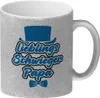 Lieblingsschwiegerpapa Glitzer-Kaffeebecher - Mit Zylinder Produktbild-Vorschau 1