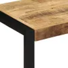 vidaXL Lavica 80x35x45 cm Hrubé masívne drevo mango Náhľad obrázku produktu 4