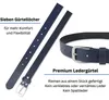 Ledergürtel  GERMANY, 3 cm breit, Gürtel für Damen und Produktbild-Vorschau 4