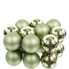 Decoris® Christbaumkugeln Rosemary grün Ø 6 cm 10er Pack - Produktbild-Vorschau 2