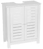 Waschbeckenunterschrank mdf 2 türen 1 regal innen - Produktbild-Vorschau 1