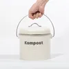 Theo&Cleo Biomülleimer Küche 3,5 L,  Mülleimer Geruchsdicht Produktbild-Vorschau 3
