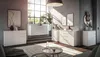 Sideboard Brest - 119x35x84cm - 3 Türen und 2 Schubladen - Produktbild-Vorschau 5
