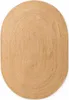 160x230 ovale cm Pezzo tappeto Juta intrecciato 106005 Oro Anteprima dell’immagine prodotto 9