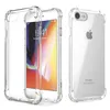 A clear iPhone case is shown from multiple angles, with one phone inside. Anteprima dell’immagine prodotto
