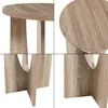 Tavolino 'Rindal' 38x56,5 cm effetto rovere Anteprima dell’immagine prodotto 5