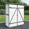 Geräteschuppen Gartenschrank Holzhäuschen Verschließbar Produktbild-Vorschau 1