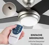 Klarstein Bolero - 2-in-1-Deckenventilator 134cm Produktbild-Vorschau 3