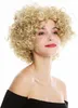 WIG ME UP Perücke Blond lockig Mittelscheitel Kurz Produktbild-Vorschau 2