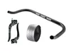 Bullhorn Fixie Singlespeed Lenker schwarz 400mm mit Produktbild-Vorschau 1
