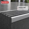 Treppenkantenprofil Titan aus Aluminium mit Carborundum Produktbild-Vorschau 7