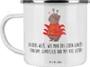 Mr. & Mrs. Panda Teetasse Krebs Genießer - Weiß - Geschenk, Produktbild-Vorschau 1
