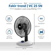 A desk fan is shown with various features highlighted by text and icons. Náhľad obrázku produktu