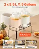 VEVOR Distributeur de boissons (2 x 5,5 L) pour les fêtes Voir les images du produit 2