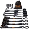 VEVOR set di 4 cinghie di fissaggio 0,025 x 4,6 m cinghia Anteprima dell’immagine prodotto 2