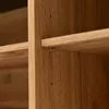 A close-up view of wooden shelves and supports, showing the joinery and hardware. Anteprima dell’immagine prodotto