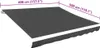 vidaXL Plátno na markízu Antracit 400x300 cm Náhľad obrázku produktu 4