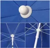 Sekey Sonnenschirm Blau Rund, Ø 160 cm, Höhe 195 cm, mit Produktbild-Vorschau 5
