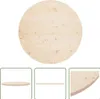 Stolová deska The Living Store Ø90x2,5 cm z masivního Náhled obrázku produktu 7