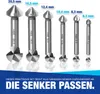 NTG Kegelsenker-Satz, 6,3 - 20,5 mm, 6-tlg, Kegelsenker Produktbild-Vorschau 2