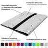 Schutz Tasche Microsoft Surface Laptop 3 15 Hülle Filz Produktbild-Vorschau 15