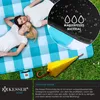 KESSER® Picknickdecke campingdecke XXL 200 x 200 cm - Produktbild-Vorschau 4