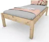 Pfostenbett "metallarm" Zirbe Massivholz "Daybett" 140 x Produktbild-Vorschau 3