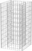 vidaXL Gabionové zvýšené lôžko Oceľ 50 × 50 × 100 cm Náhľad obrázku produktu 1
