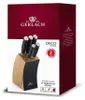 Gerlach Deco Black Messerset aus Edelstahl im Block, Produktbild-Vorschau 4