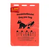 Hypafol Hundekotbeutel Rot | 1.000 Beutel | HDPE | 20 x 50 Produktbild-Vorschau 1