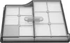 A close-up, studio shot of a vacuum cleaner filter. Anteprima dell’immagine prodotto
