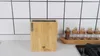 A wooden knife block sits on a kitchen counter in front of a tiled backsplash. Náhľad obrázku produktu