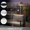 LED Solar Stehleuchte Outdoor dimmbar mit Dämmerungssensor Produktbild-Vorschau 5
