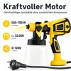 Farbsprühsystem Elektrisch Lackierpistole Farbsprühgerät Produktbild-Vorschau 5