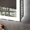 Spiegel mit Beleuchtung 60x130 cm Lila - Vertikal Produktbild-Vorschau 6