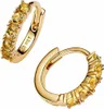PANDORA Damen Huggie Creolen, Timeless, vergoldet Produktbild-Vorschau 4