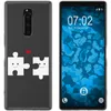 PhoneNatic Case kompatibel mit Sony Xperia 1 Silikon-Hülle Produktbild-Vorschau 1