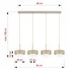 Luxolar – 4-punktowa lampa wisząca LED w kolorze Podgląd zdjęcia produktu 8
