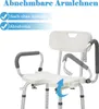 Sprchová stolička Bath Seat 37-50cm Výškovo nastaviteľná Náhľad obrázku produktu 3