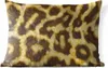 MuchoWow® Outdoor Kissen - Nahaufnahme von Leopardenmustern Produktbild-Vorschau 1