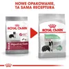 Comparison of old and new packaging for Royal Canin Medium Digestive Care dog food. Náhľad obrázku produktu