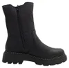 Buty Rieker z wygodną ciepłą podszewką w kolorze czarnym, Podgląd zdjęcia produktu 2