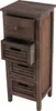 Cassettiera T18, cassettiera, 4 cassetti, 74x30x25cm Anteprima dell’immagine prodotto 4