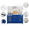 Blau Kinderküche Spielküche Kinderspielküche Holzküche Produktbild-Vorschau 5